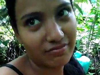 Cute Sexy Girl With Lover In Jungle Desi Outdoor Sex