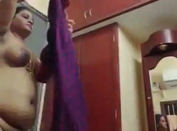 Tamil Milf Busty Chubby Aunty Dressing Video
