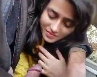 Sexy Desi Babe Valentine Day Blowjob Sex In Car Video
