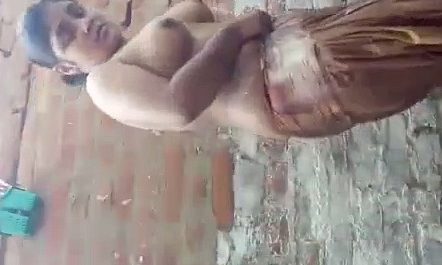 Village Mast Figure Busty Babe Solo Selfie