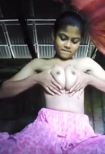 Indian Village Sexy Horny Girl Striptease Nude Clip