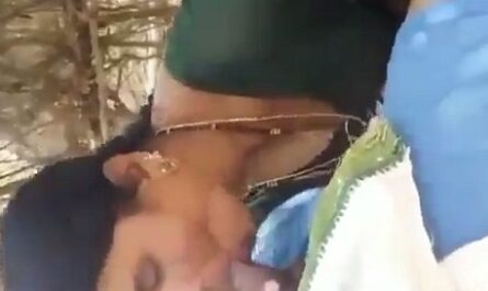 Indian Village Outdoor Deep Blowjob
