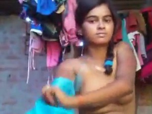 Village Sexy Girl Stripping Salwar Kameez Nude XXX