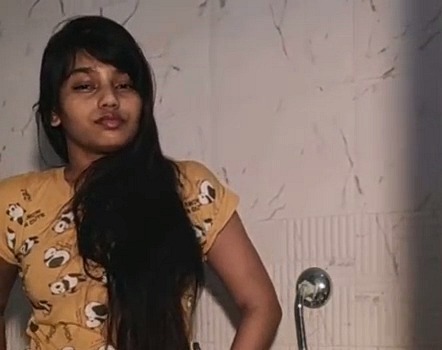Horny Desi Sexy Girl Stripping Under Shower Hot XXX In Bathroom