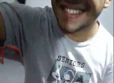 Indian Mischievous College Guy Exposing His Big Dick