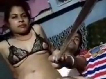 Indian Naughty Couple Selfie Stick Xxx Fuck
