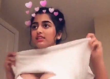 Nri Sexy Teen Girl Breast Show Striptease