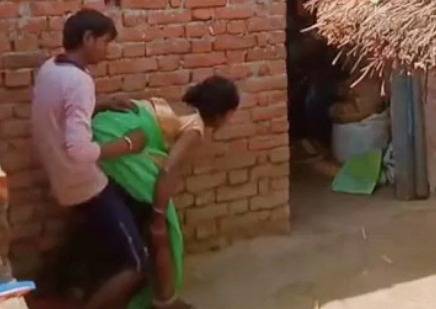 Village Slutty Aunty Dehati Chudai With Pervert Boy