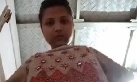 Big Boobed Dehati Hottie Stripping Sexy XXX