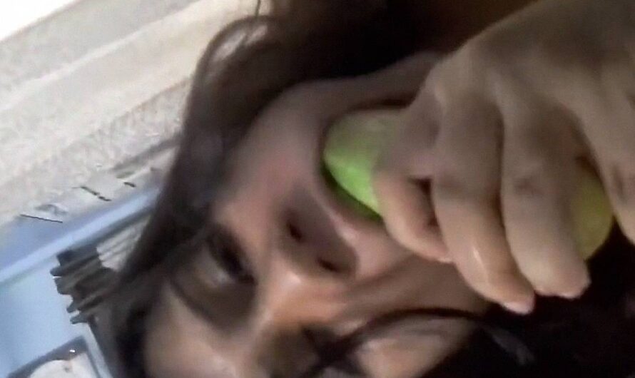 Big Cucumber Horny Desi Girl Masturbation Video