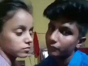 Indian Dehati Horny Lovers Kiss And Fondle XXX