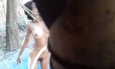 Sexy Bath Outdoor XXX Challenge