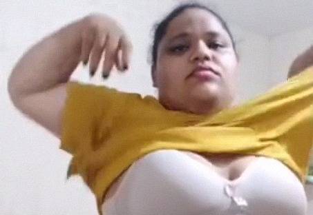 Chubby Busty Indian Babe Takes Shower Then Masturbates