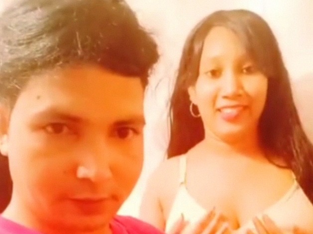 Bd Hottie With Her Long-Haired Husband Nude XXX Video