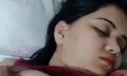 Bhabhi Pretend To Be Asleep While Pervert Devar Fondles Her Sexy Boobs