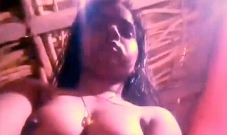 Busty Sexy Desi Rajni Fondling Her Boobs In Kitchen