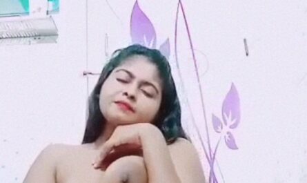 Huge Boobed Busty Bengali Hottie Playing Guitar With Pussy