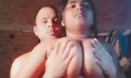 Indian Bubble Busty Huge Boobs Of Rajni Massaged By Husband