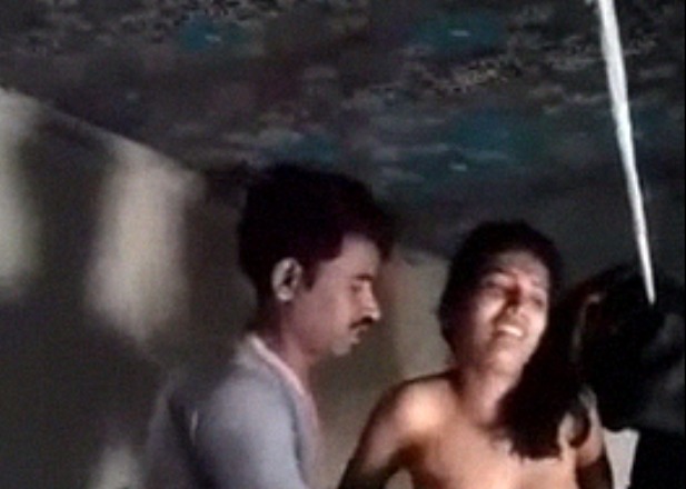 Indian Barber Stripping His Clients Sexy Daughter At Home